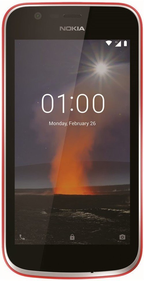 nokia 1 warm red