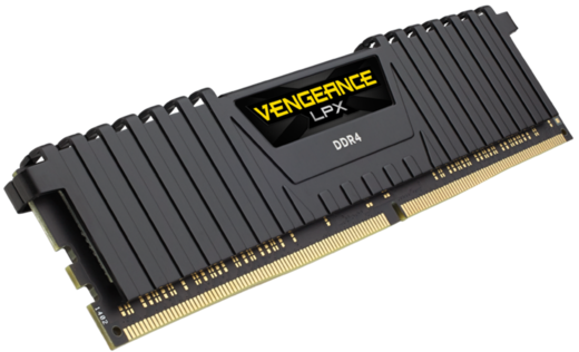 Память оперативная DDR4 16Gb Corsair Vengeance LPX 2400MHz CL16 (CMK16GX4M1A2400C16) фото