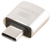 Адаптер Earldom OT18 на USB для ПК, серебристый фото