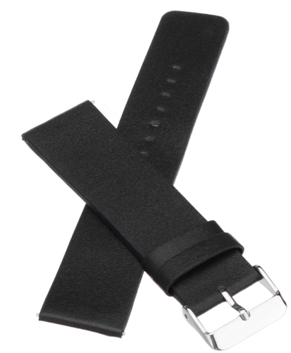 Кожаный ремешок для часов Bakeey для Fitbit Versa, черный, 22 мм фото