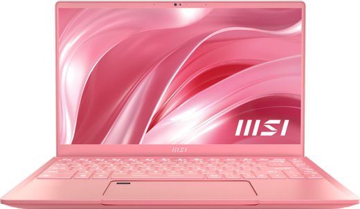 Ноутбук MSI Prestige 14 A11SB-639RU (Core i7 1185G7/16Gb/SSD512Gb/MX450 2Gb/14"/IPS/1920x1080/W11 Home) розовый фото