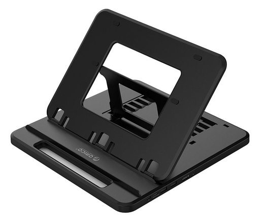 Регулируемая подставка ORICO для ноутбука USB-C с 2хUSB 3.0 + 60 Вт порт PD-Type, Type-C фото