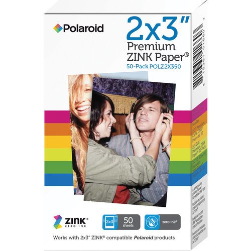 Фотобумага Polaroid Zink M230 2x3 Premium на 50 фото для Snap/Snap Touch/Z2300/Zip фото
