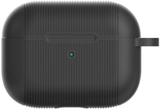Чехол Bakeey силиконовый для хранения наушников Apple Airpods Pro 2019, черный фото