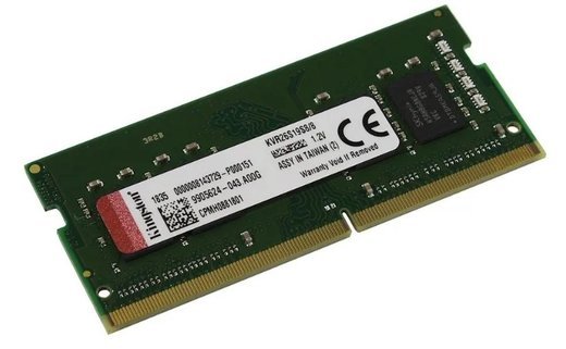 Память оперативная DDR4 8Gb 2666MHz Kingston KVR26S19S8/8 RTL PC4-21300 CL19 SO-DIMM 260-pin 1.2В single rank фото