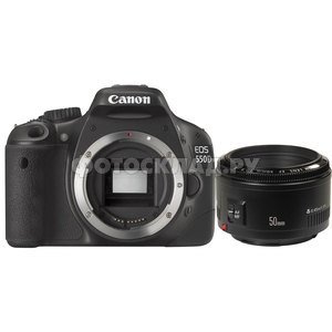 Зеркальный фотоаппарат Canon EOS 550D Kit 50mm f/1.8 Уценка № 77879 фото