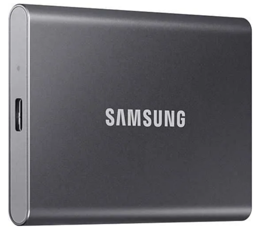 Внешний SSD Samsung T7 2Tb, черный (MU-PC2T0T/WW) фото