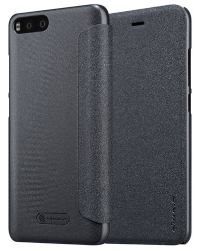 Чехол-книжка для Xiaomi Mi6 (черный), Nillkin Sparkle Leather Case фото