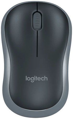 Беспроводная мышь Logitech M185, серый фото