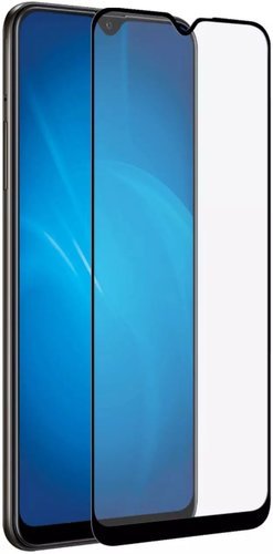Защитное стекло для Samsung Galaxy A22 Full Screen Full Glue черный, Redline фото