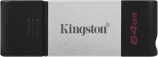 Флеш-накопитель Kingston DataTraveler 80 USB Type-C 3.2 64GB фото