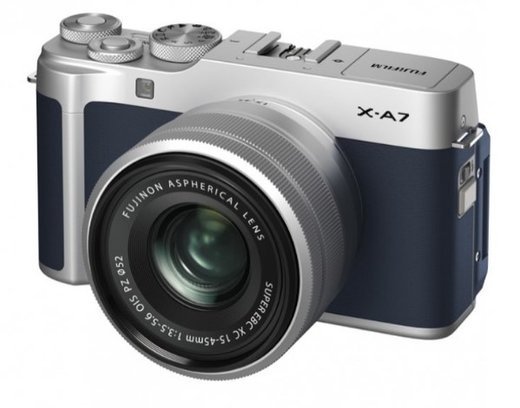 Фотоаппарат Fujifilm X-A7 kit XC15-45mm F3.5-5.6 синий фото