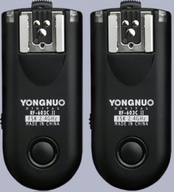 Радиосинхронизатор Yongnuo RF-603 II C3 для Canon фото
