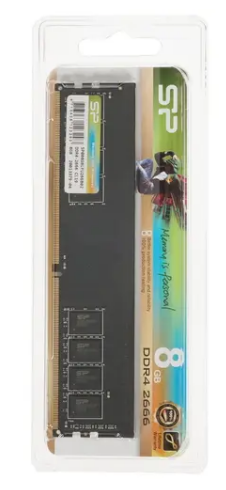 Память оперативная DDR4 8Gb Silicon Power 2666MHz (SP008GBLFU266B02) фото
