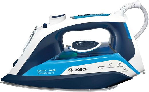 Утюг Bosch TDA5024210 2400Вт белый/синий фото