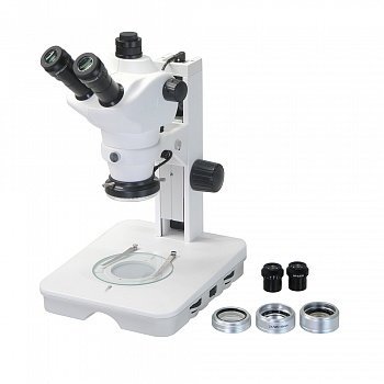 Микроскоп стерео Микромед МС-5-ZOOM LED фото
