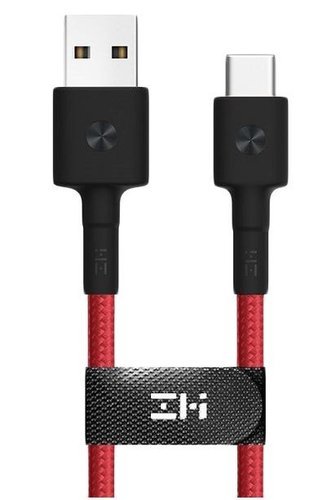 Кабель ZMI USB/Type-C 100 см (AL401) красный фото