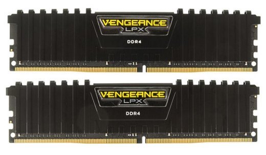 Память оперативная DDR4 2x8Gb 2400MHz Corsair CMK16GX4M2A2400C16 RTL PC4-19200 CL16 DIMM 288-pin 1.2В Intel фото