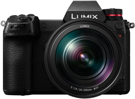 Фотоаппарат Panasonic Lumix DC-S1RMEE-K kit LUMIX S 24-105 мм F4 MACRO O.I.S. черный фото