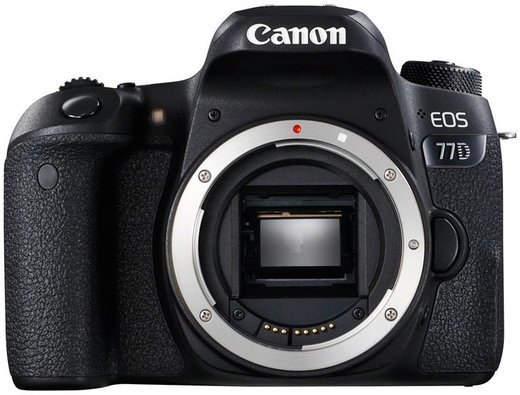 Зеркальный фотоаппарат Canon EOS 77D Body фото