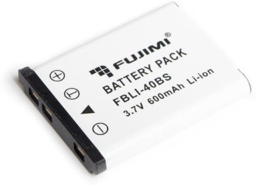 Аккумулятор Fujimi FBLI-40BS для цифровых фото и видеокамер 600 mAh фото