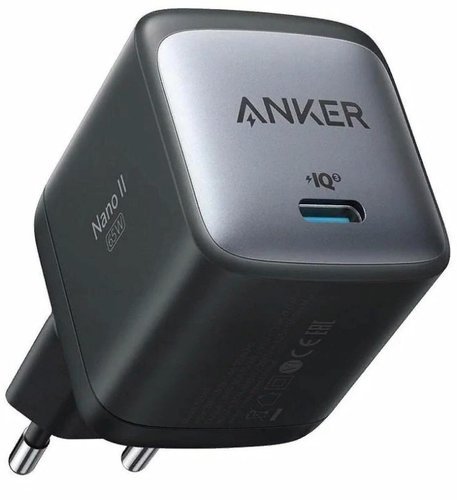 СЗУ адаптер ANKER PowerPort II 65W GaN (A2663) USB-C, черный фото
