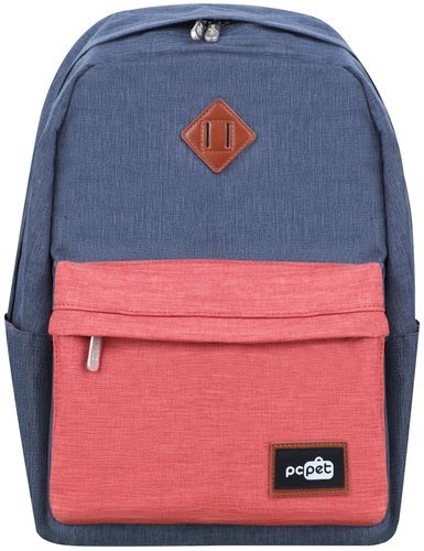 Рюкзак для ноутбука 14.1" PC Pet PCPKA0314GO, серый/оранжевый полиэстер фото