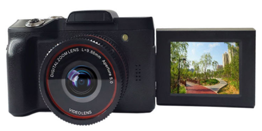 Цифровой фотоаппарат с поворотным экраном фото