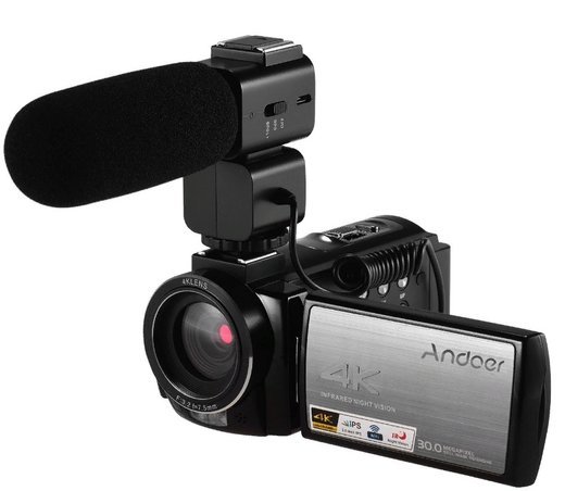 Мини-камера Andoer HDR-AE8 4K WiFi фото