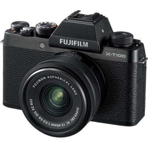 Фотоаппарат Fujifilm X-T100 Kit 15-45mm черный фото