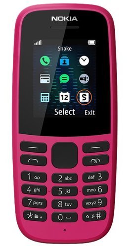 Мобильный телефон Nokia 105 Single Sim (2019) Розовый фото
