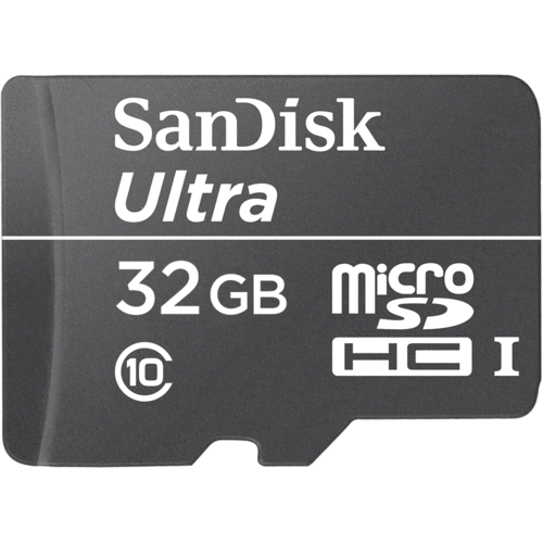 Карта памяти SanDisk Ultra microSDHC 32GB Class 10 UHS-I (48MB/s) без адаптера фото