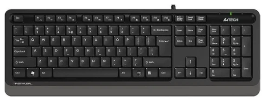 Клавиатура A4Tech Fstyler FK10, черный/серый фото