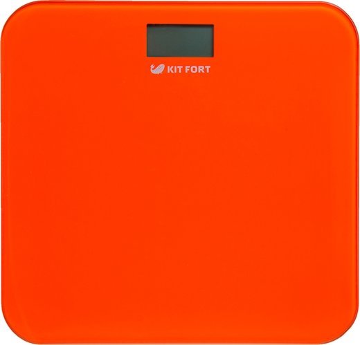 Весы напольные Kitfort KT-804-5 оранжевый фото