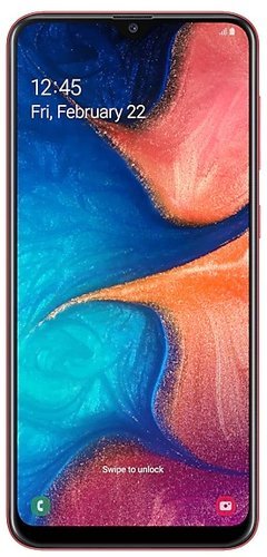 Смартфон Samsung (A205F) Galaxy A20 Красный фото