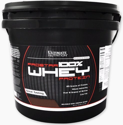 Протеин Ultimate Nutrition Prostar 100% Whey Protein (4540 г) ванильный крем фото