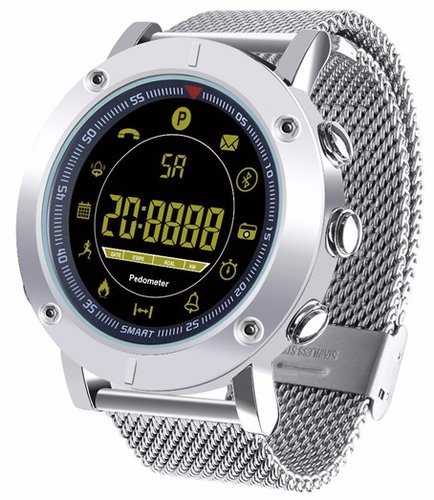 Умные часы Bakeey EX19, 1.21", серебристый фото