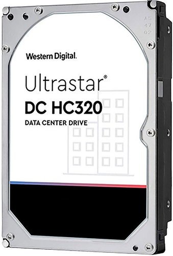 Жесткий диск HDD 3.5" WD Ultrastar DC HC320 8Тb HUS728T8TALE6L4 (0B36404) фото