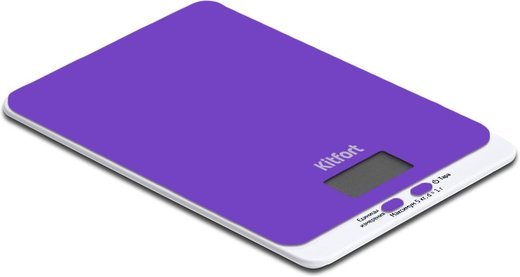 Весы кухонные Kitfort КТ-803-6 фиолетовые фото