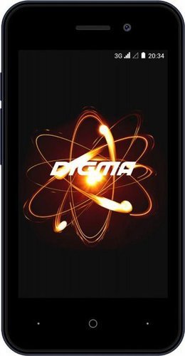 Смартфон Digma Atom 3G Linx 4Gb 512Mb Синий фото