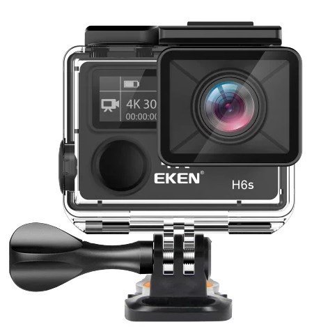 Экшн-камера EKEN H6s EIS 4K Wifi 170 гр Fisheye HD OLED дисплей фото