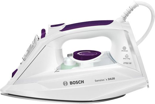 Утюг Bosch TDA3027010 2850Вт белый/фиолетовый фото