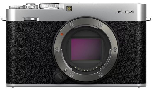 Фотоаппарат Fujifilm X-E4 body серебро фото