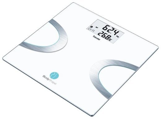 Весы напольные электронные Beurer BF710 макс.180кг белый/бирюзовый фото
