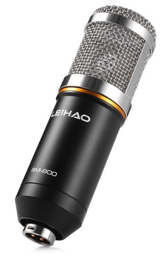 Профессиональный микрофон LEIHAO BM - 800, черный фото