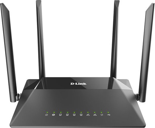Wi-Fi роутер D-link DIR-825/R3A, черный фото
