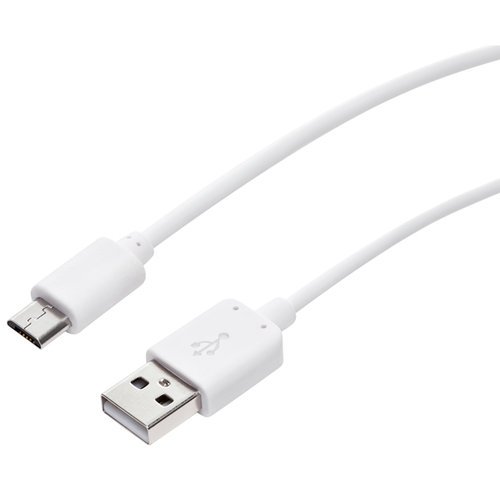 Дата-кабель Red Line USB - micro USB, белый фото
