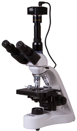 Микроскоп цифровой Levenhuk MED D10T, тринокулярный фото