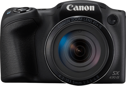 Цифровой фотоаппарат Canon PowerShot SX430 IS черный фото