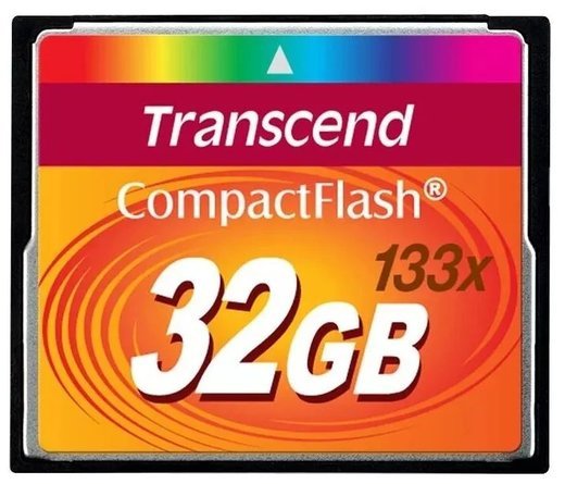 Карта памяти Transcend CompactFlash Standard (50/20MB/s) 32GB фото